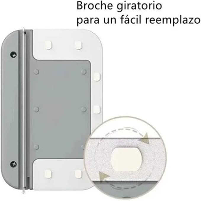 Magnetic Window Cleaner Double Sided with Large Handle for 3-10mm Glass