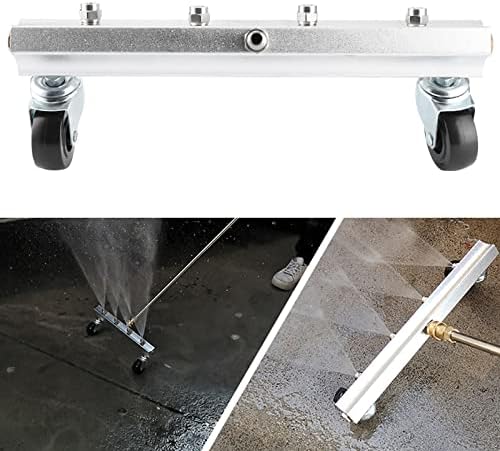 Efficient Stainless Steel Road Washer - 360° Cleaning, Quick - Connect, for Outdoor Surfaces