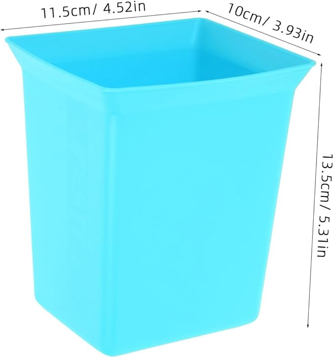 Veemoon Portable Plastic Storage Caddy Organizer Bin Cleaning Supplies Holder for Hotels and Households Spacious Design for Ample Storage and Organization