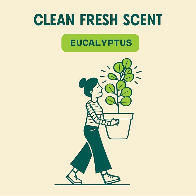 Aunt Fannie's Ultra Concentrated Vinegar Floor Cleaner, Eucalyptus, 1 Pack | Makes Up to 16 Gallons per bottle, No Rinsing, Safe for Sealed Tile Vinyl Hardwood Laminate & Linoleum, Kid and Pet Safe