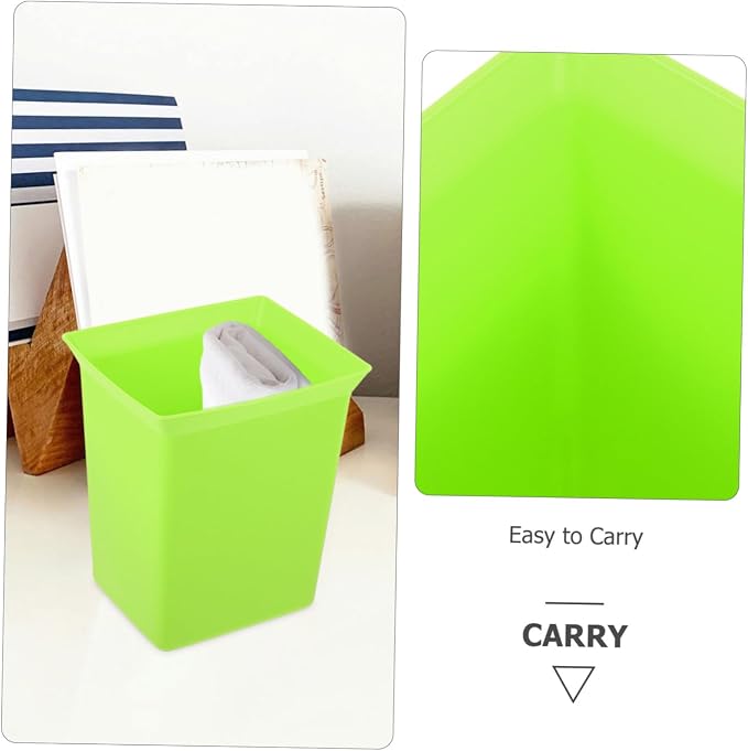 GLEAVI Portable Utility Basket Organizer Compact Plastic Cleaning Supplies Caddy for Hotels and Households Spacious Design Storage