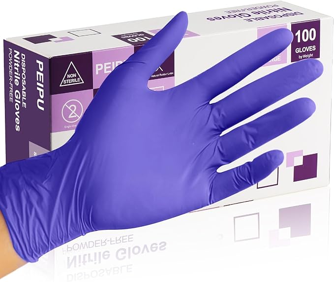 PElPU Nitrile Gloves, Disposable cleaning, Powder Free, Latex Free, Non-Sterile Protective Gloves
