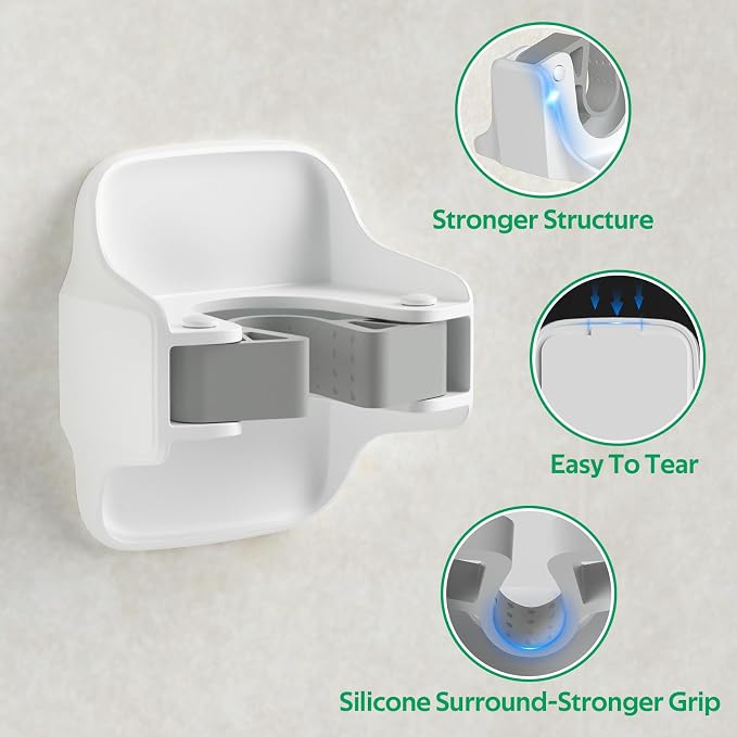 reliahom Broom Holder Wall Mount Mop Grippers organizer wall hanging,10Pack | No Drilling Self Adhesive Easy install Anti-Slip Mop Broom Hanger Storage Rack for Kitchen,Laundry Room,Garden,Garage