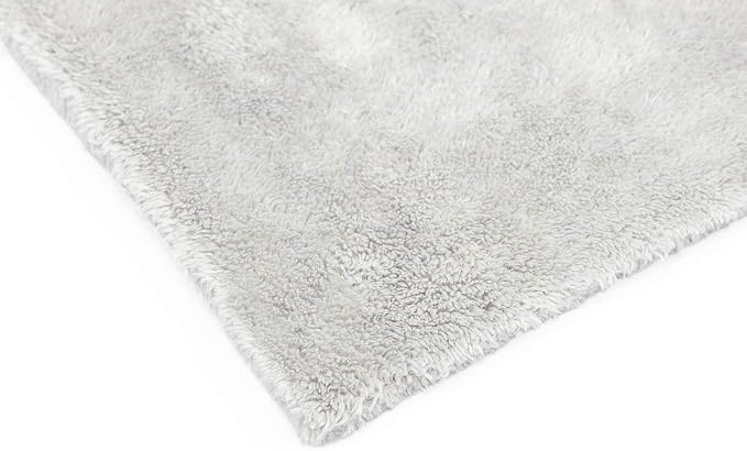 The Rag Company - Eagle Edgeless 500 (3-Pack) Professional Korean 70/30 Blend Super Plush Microfiber Detailing Towels, 500GSM, 16in x 24in, Ice Grey