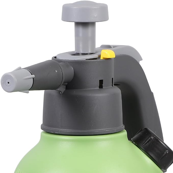 UPKOCH Pressurized Spray Bottle Handheld Pump Sprayer 2l Garden Manual Sprayer for Indoor and Outdoor Plant Watering with Mint Green Body