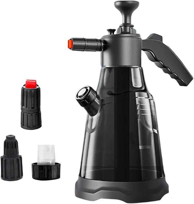 2Liters Hand Pumps Foam Sprayer Pneumatic Washer Foam Snow Foam High Pressure Car Wash Bottle for Garden
