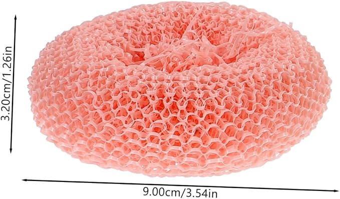 Veemoon 10pcs Non-Scratch Kitchen Dish Scrubbers Scouring Pads for Pots Pans Utensils Scratch-Resistant Plant Cleaning for Daily Dishwashing