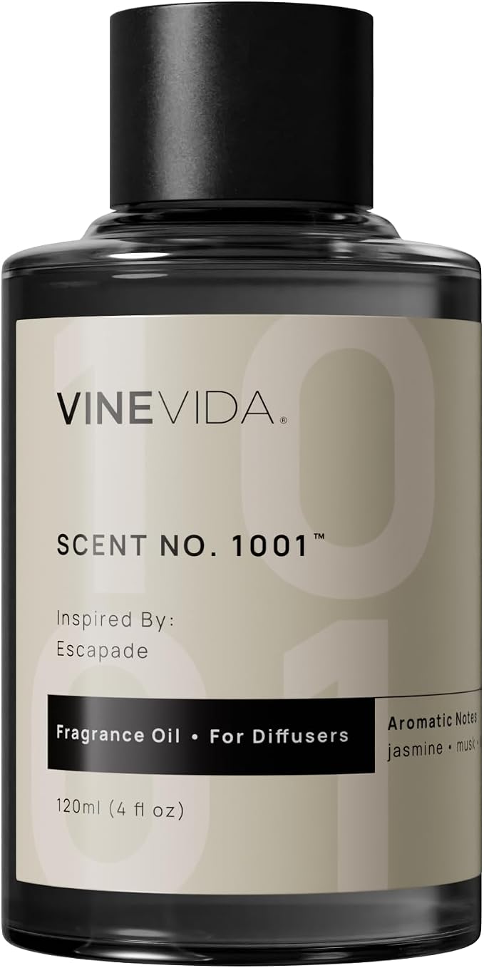 VINEVIDA (4oz) Hotel Diffuser Oil - Home Luxury Scents - Cold Air Diffuser Oil | Essential Oil No.1001 Inspired by Ritz Carlton