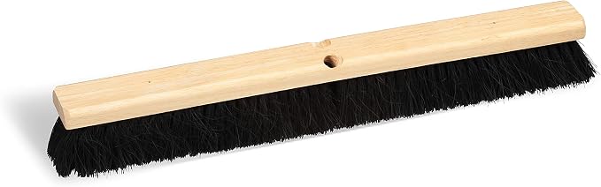 Coastwide Professional 24 Inch Push Broom Head, Tampico | Natural fiber bristles for sweeping floors in offices and facilities.
