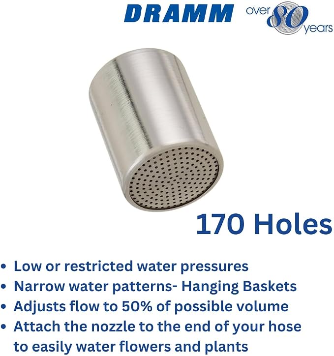 Dramm 12343 170AL Heavy-Duty Aluminum Water Breaker Nozzle