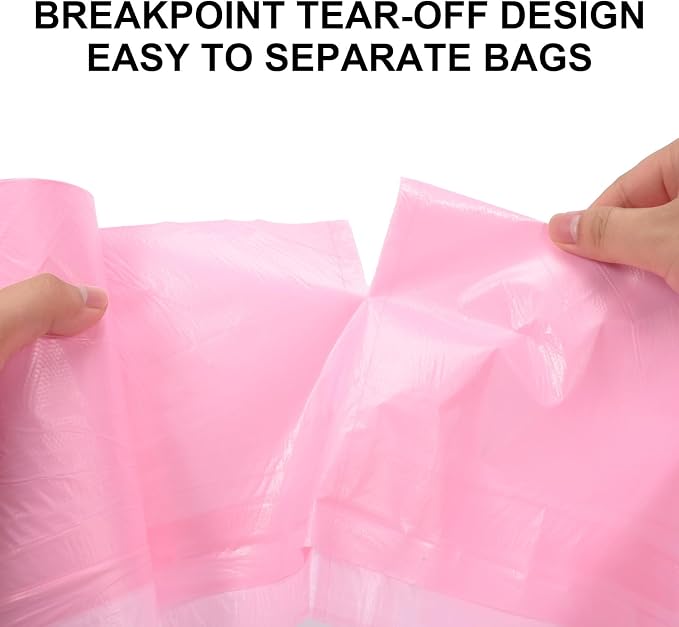 30 Gallon Drawstring Trash Bags,Extra Thick, 30 Count (Pink) | Heavy Duty Garbage Bags,Tear & Leak Resistant, for Kitchen, Office, Home, Hospital, Large Bins
