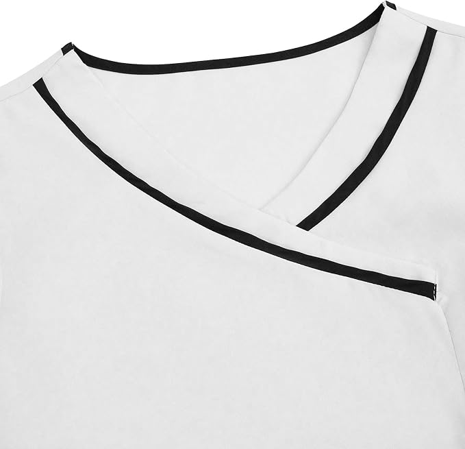 Housekeeping Uniforms - Women Lightweight Stretchy Scrubs for Cleaning Job, Breathable & Easy Care & Moisture-Wicking