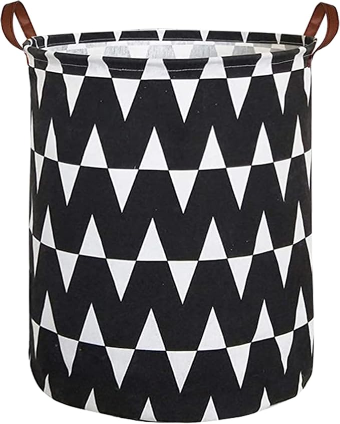 Collapsible Laundry Basket in Bedroom Waterproof Laundry Hamper in Bathroom Large Laundry Bag in College Dormitory Cloakroom Livingroom Nursery Toy Bin (Laundry Hamper-Livingroom-009)