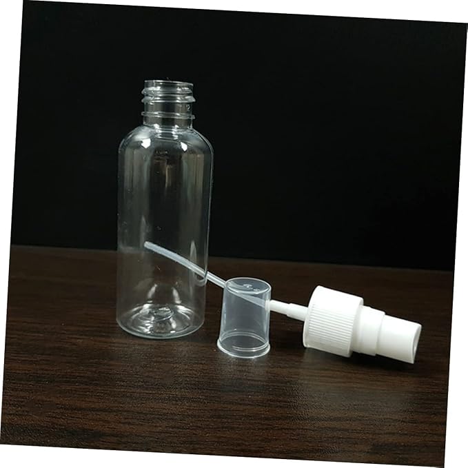 Mikinona 15pcs Mini Spray Bottles Food Grade Containers Refillable Storage for Travel Car Home Continuous Mist Spray