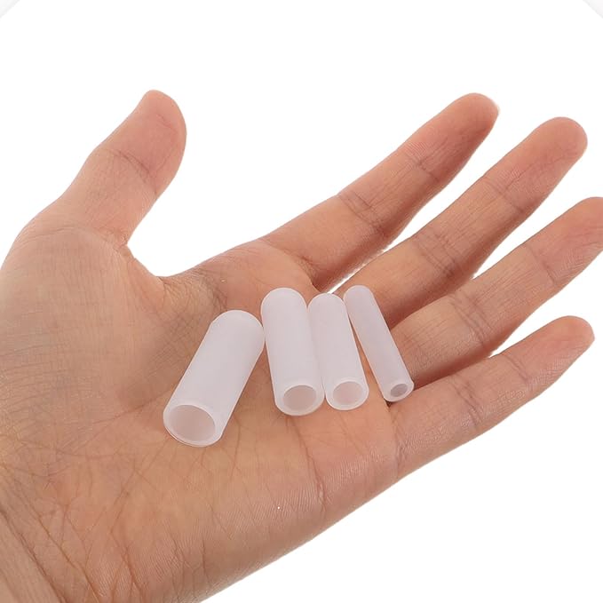 100pcs Silicone Zipper Covers for Laundry Care, Multi-Size Zipper for Washer and Dryer, Washable and Scratch Shielding Laundry Room Accessories