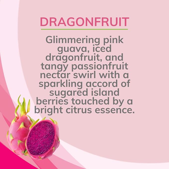 Citrus Magic Air Freshener Spray, Dragonfruit, 3 Ounce, Pack of 3 | Odor Eliminator for Home, Up to 7 Hours of Freshness, Non-Aerosol, Citrus-Based Formula