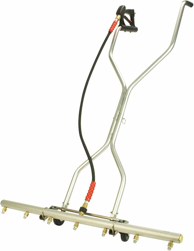 39" Surface Cleaner Water Broom for Hot and Cold Water Pressure Washer 7 Nozzles Gun Wand Hose Coupler