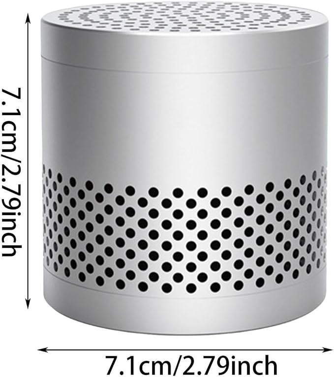 Fridge Deodorizer Odor Eliminator – Reusable Refrigerator Freshener, Stainless Steel Odor Absorber for Car, 10-Year Catalytic Fridge Odor Remover for Freezer Closet (Silver A, 0)