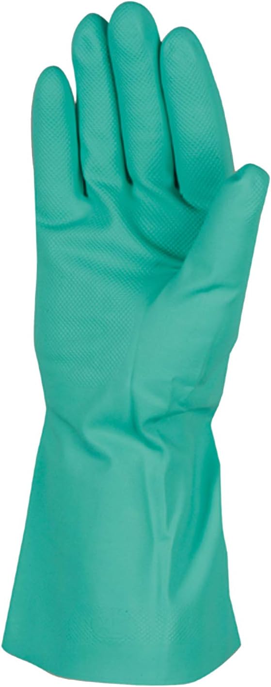Wells Lamont Nitrile Chemical Resistant Gloves, 13" Gauntlet Cuff, Medium | Nitrile Coated, Chemical Resistant, 13" Gauntlet Cuff, Embossed Grip, Solvent Resistant