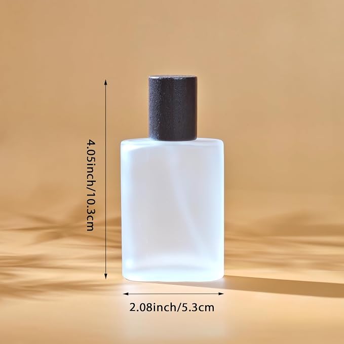 50ml/1.7 Oz Glass Spray Bottle Perfume Atomizer Empty Refillable | Perfume Travel Spray Bottle,Fine Mist Cologne Perfume Container with 3 Kinds of Dispenser