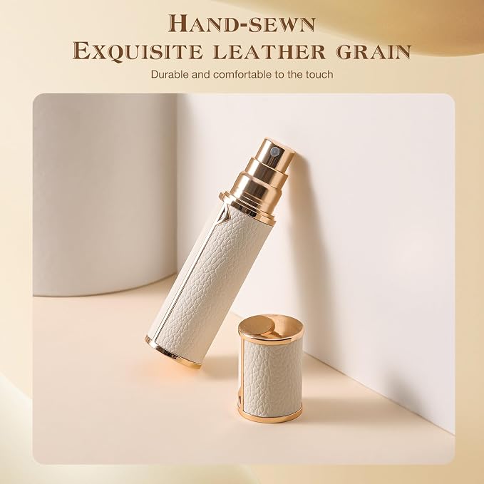 kuangre 10ml Atomizer Perfume Spray Bottle, Empty Cologne Dispenser, Portable Sprayer Travel Essentials for Many Scenes Gifts.