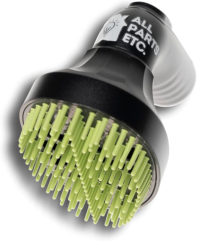 1.25 inch Pet Hair Vacuum Attachment – Dog & Cat Grooming Tool Compatible with Shop Vac, Bissell, Shark, Hoover, Eureka, Dirt Devil, Kenmore, and More (Pet Grooming Brush Tool)