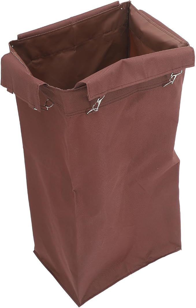 Housekeeping Organizer Capacity Trolley Oxford Cloth Bag Large Cleaning | Leakproof Folding Design, Portable Storage for Linen and Trash, 27.5x15.3x11in