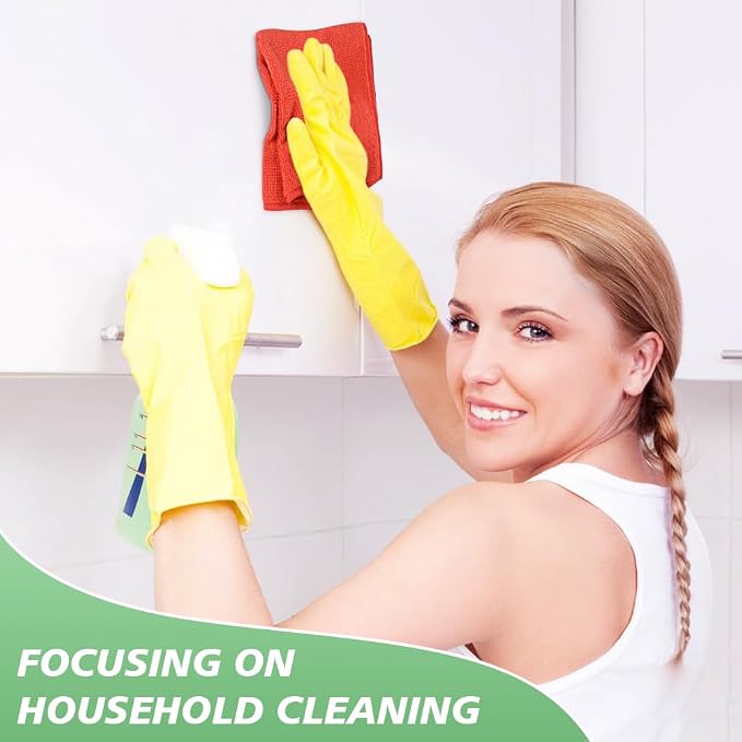 Dish Cloth for Washing Dishes Kitchen Washcloth Cleaning Cloth | 12x12inch 10pack Kitchen Towels Rags, Microfiber Cleaning Cloths, Wash Cloths, Meshless, Wholesale, Assorted