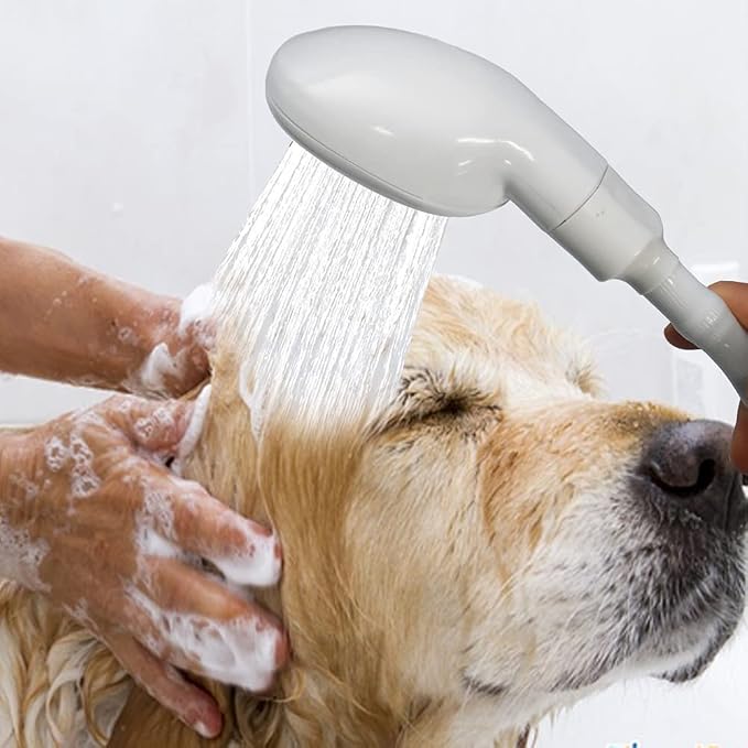 2m/6.56ft Sink Hose Sprayer,Shampoo Sprayer Handheld Hose Shower Head Spray Hose with 2 Hair Catcher Drain Strainers for Bathing Baby,Pets Shower,Washing Hair,Rinsing Vegetables,Utility Sink