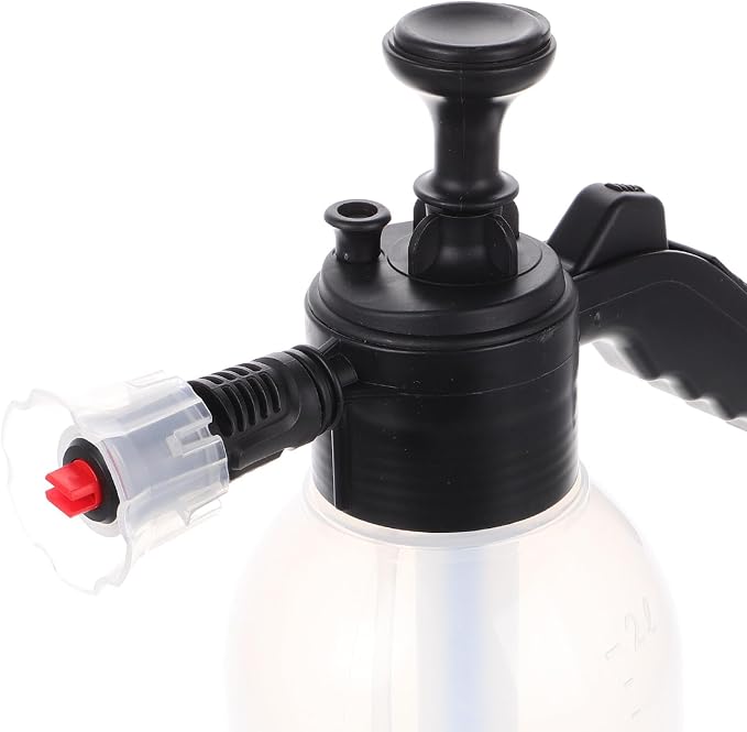 Veemoon Car Foam Sprayer with Pressurized Bottle, High-Pressure Pump Sprayer for Car Wash Detailing and Brake Cleaning, Portable Automotive Foam Gun for Professional Use