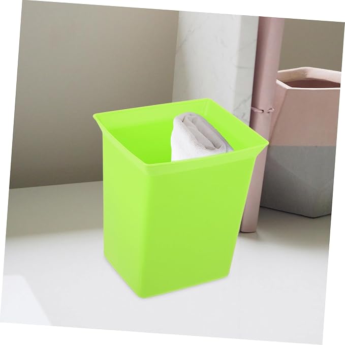 Ciieeo Plastic Storage Organizer for Housekeeping Portable Cleaning Bin for Bathroom and Shower Spacious Green Tool Holder for and Organization