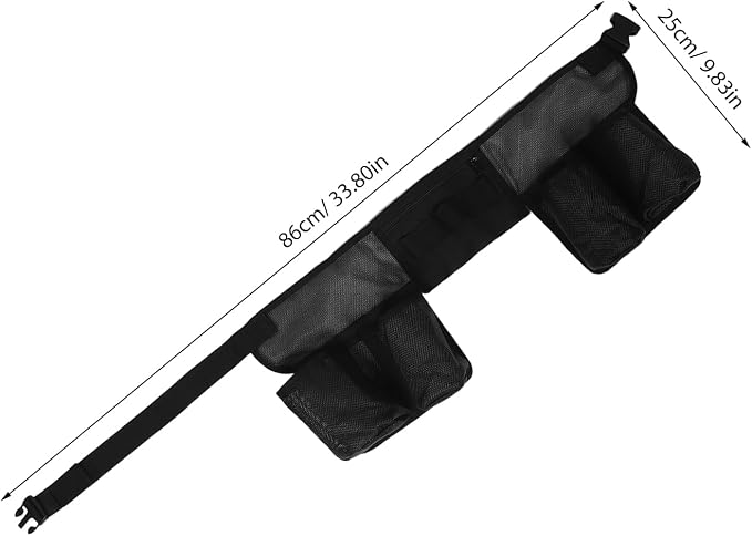 Tools Waist Bag for Men, Portable Work Belt Pouch with Large Capacity, Multi-functional Tool Organizer for Cleaning and Housekeeping Workers