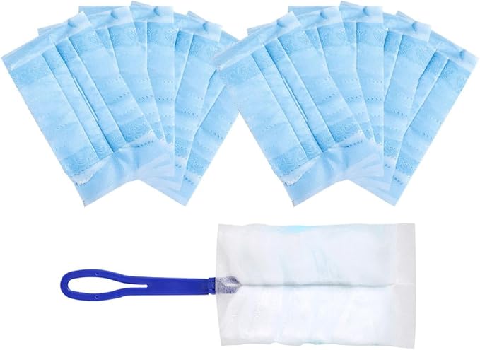 ERINGOGO Electrostatic Duster Set 11Pcs with Replacement Cloths and Handle for Home Cleaning, Washable Fiber Dusting Tool for Housekeeping and Window Cleaning
