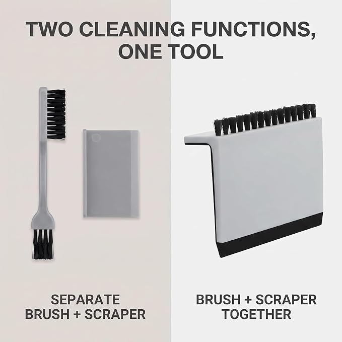 2 Pcs Black Kitchen Sink Squeegee Cleaner Countertop Brush Wiper Vegetable Cleaning Brush Wiper Home Kitchen Tool Accessories Fruit and Vegetable Cleaning Brushes