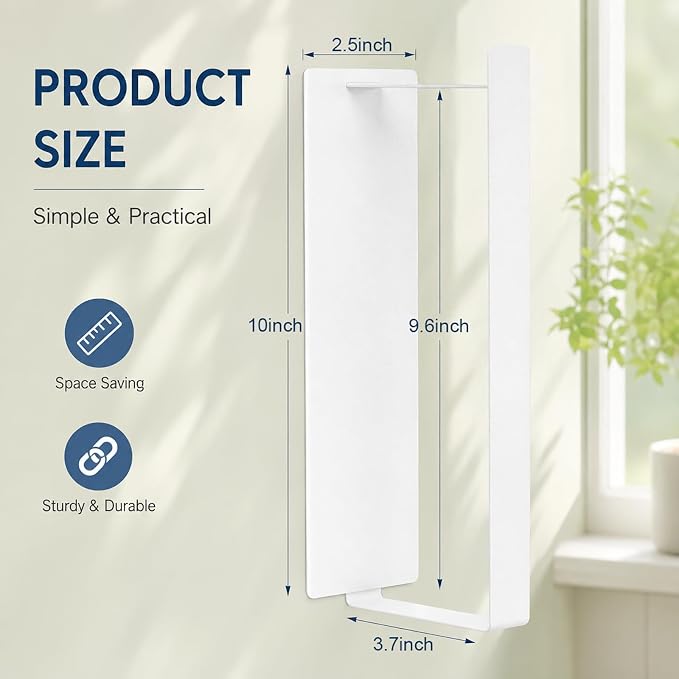 Magnetic Hanger Organizer for Washing Machine & Closet Laundry Room, Hanger Storage Rack Stacker