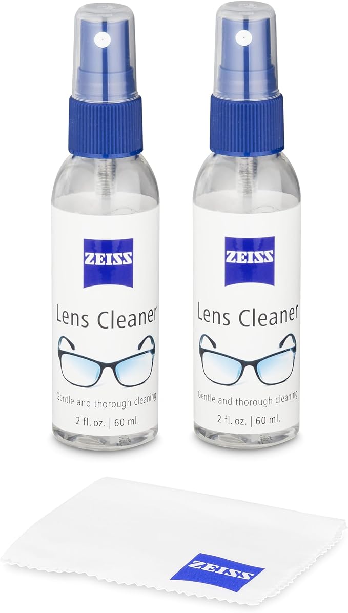 ZEISS 2x 2oz. Lens Cleaning Spray with Microfiber Cloth