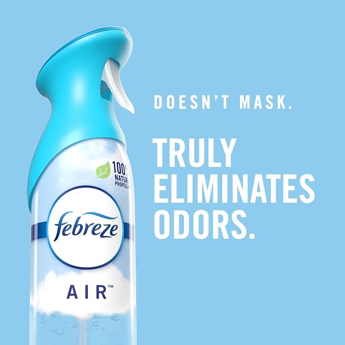 Febreze® Odor-Fighting Air Fresheners, Linen Sky™, 8.8 Oz, Carton Of 6 Fresheners