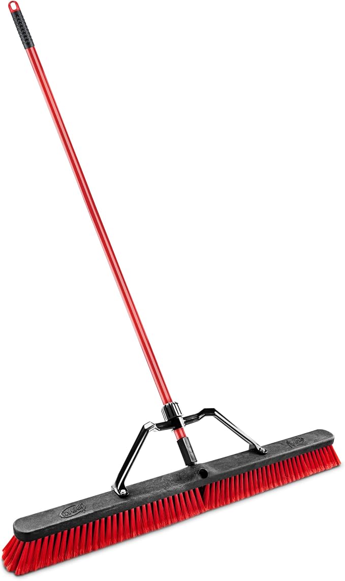 Libman Commercial, 36in. Multi Sweep - Brace Handle, Width 36 in, Handle Length 60 in, Included (Qty.) 1, Model# 1101