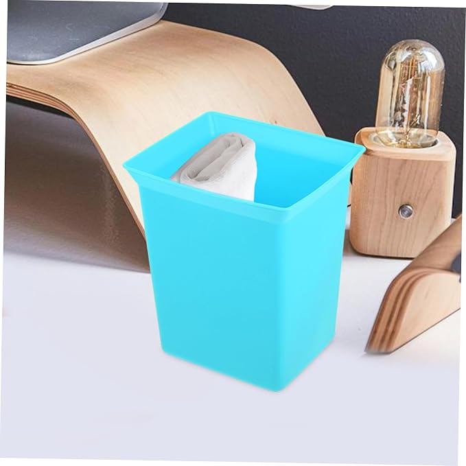 Unomor Portable Plastic Storage Basket for Organizing Tools Sky- Cleaning for Bathroom Hotel Housekeeping and Multi-purpose Use Handy Utility Bin for
