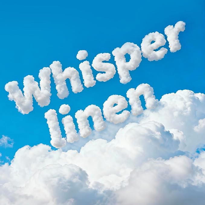 Room Spray, Whisper Linen, 4 fl oz, Air Freshener for Home, Bathroom | Long-Lasting Odor Eliminator for Office