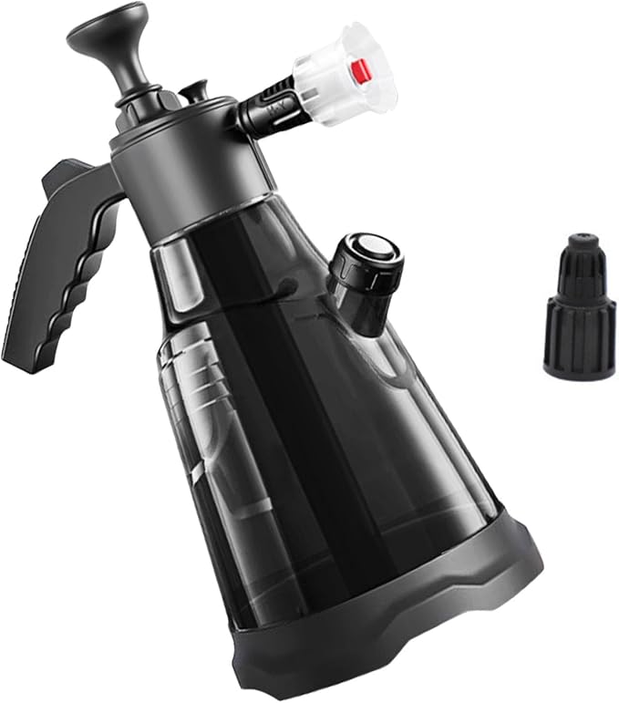Car Foam Sprayer 2Liters Snow Foam Sprayer Pumps Action Pressure Washing Bottles for Garden Watering Hand Pressurized Cannons