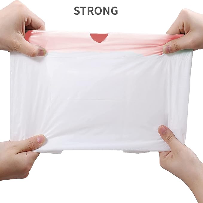 BEIDOU-PAC 39 Gallon Trash Bags Drawstring, 100 Count Bulk, White | Unscented | Heavy Duty Multi-purpose Garbage Bags Can Liners for Business Home Kitchen Commercial and Industrial