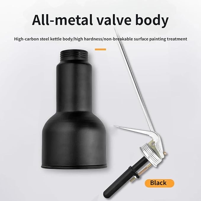 Pressure Pump Grease Sprayer Car Oil Pot Bottle Manual Oil Dispenser for Motorcycle and Machine Maintenance Durable Car