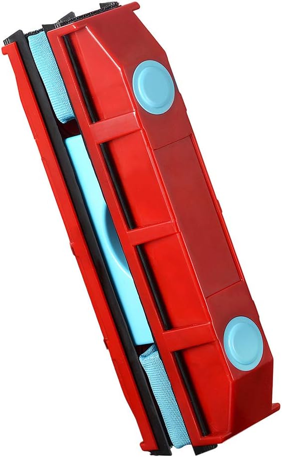 Window Glass Wiper Double-Sided Squeegee Gadget Household Window Washing Brush Washer