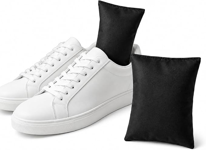 Aroma Armour Shoe Freshener, Activated Charcoal Odor Absorber Bags for Shoes, Closets, Cars & Basements, Bamboo Charcoal Freshening Bags for Home，Lemon