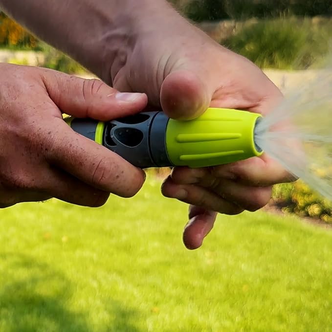 Flexzilla HFZG12050QN Garden Hose Kit with Quick Connect Attachments | Lightweight Coils Easily | Quick Connect Couplers | Won't Kink Under Pressure