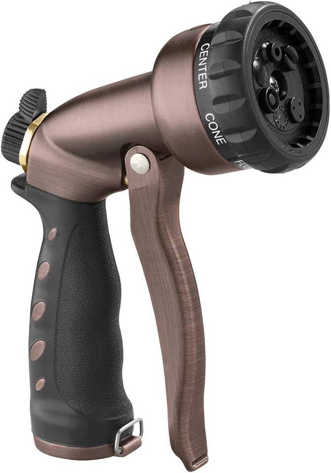Orbit Adjustable Spray Gardening Hose Nozzle - 56891D | Multi-Pattern Gardening Hose Nozzle for Versatile Lawn, Garden & Plant Watering with Adjustable Spray Settings