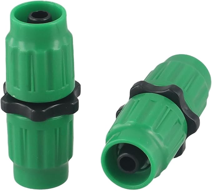 Expandable Garden Hose Repair Kit 5/8" 3/4" Fitting Connector 25 50 75 100ft Hoses Fix Leaks Burst Green 4 2 8 10 Pack(4pcs)