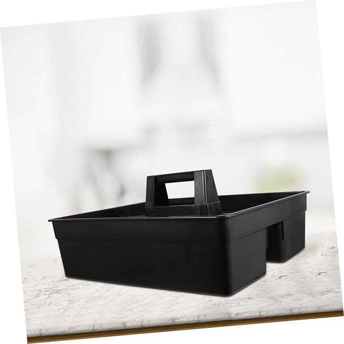 Cleaning Supplies Caddy with Handle Plastic Organizer for Hotel Housekeeping Portable Storage Cleaning Caddy for Tools Cleaning Products Convenient Tool Caddy