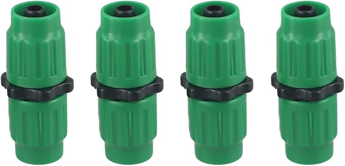 Expandable Garden Hose Repair Kit 5/8" 3/4" Fitting Connector 25 50 75 100ft Hoses Fix Leaks Burst Green 4 2 8 10 Pack(4pcs)